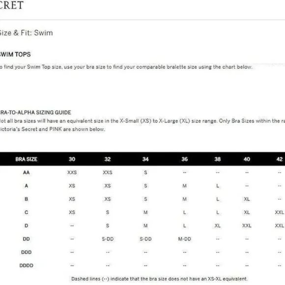 VICTORIA SECRET Swim VS Shine Logo Bikini Top SMALL 32C 32D 34AA 34A 34B $44 - Picture 8 of 8